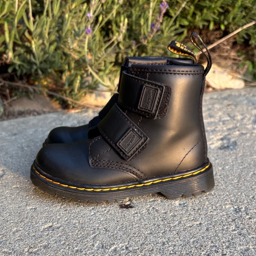 Dr. Martens Junior 1460 Double Strap Leather Boots - Like New